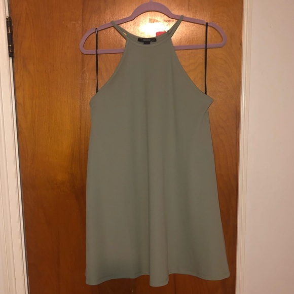 NWT Forever 21 Green Summer Dress - Picture 1 of 3